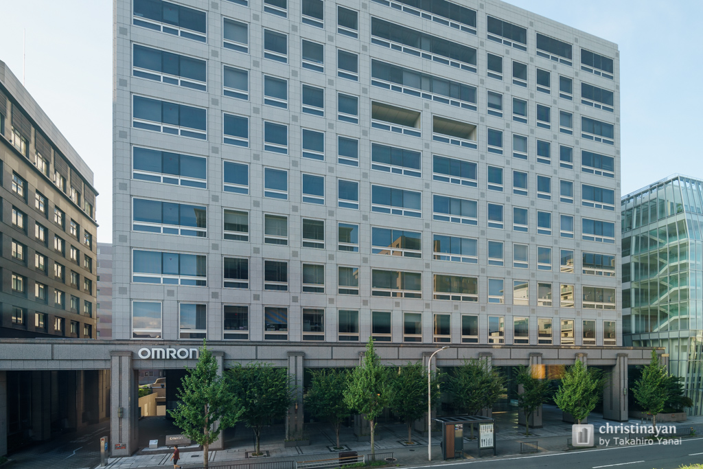 Exterior view of OMRON Kyoto Center Building (オムロン京都センタービル)
