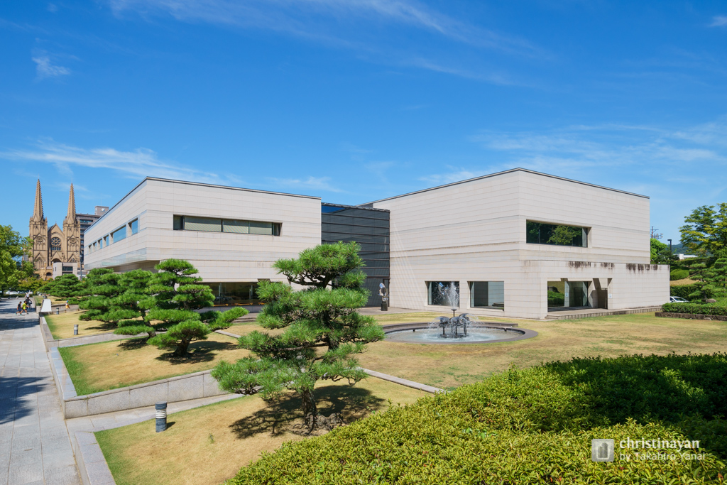 Full view of Fukuyama Museum of Art (ふくやま美術館)