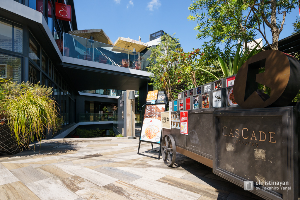 Exterior view of Cascade Harajuku (カスケード原宿)