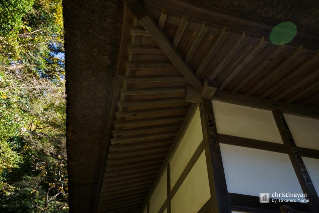 Garden of Meigetsu-in, Kaizando (福源山 明月院　開山堂)