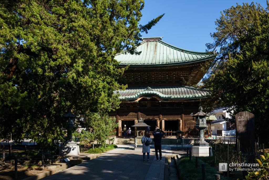 Exterior view of Kenchoji Temple, Butsuden (建長寺　仏殿)
