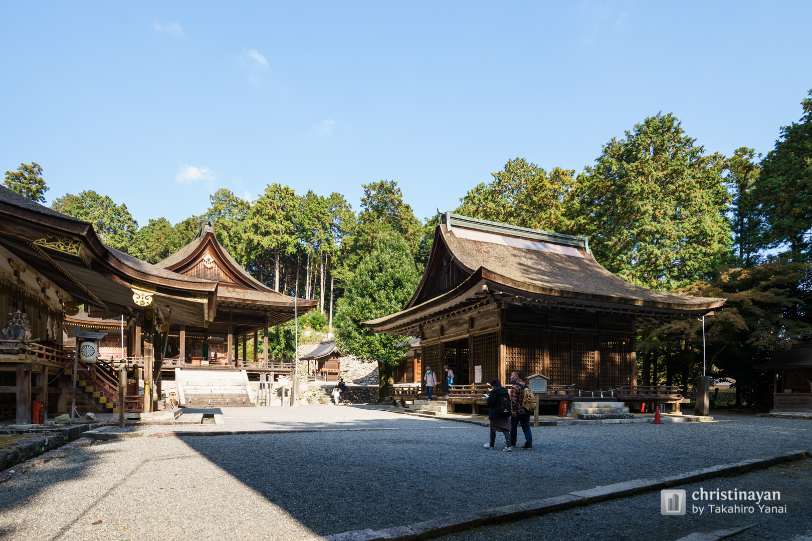 Exterior view of Hiyoshitaisha Shrine, Jugegu (日吉大社　樹下宮)