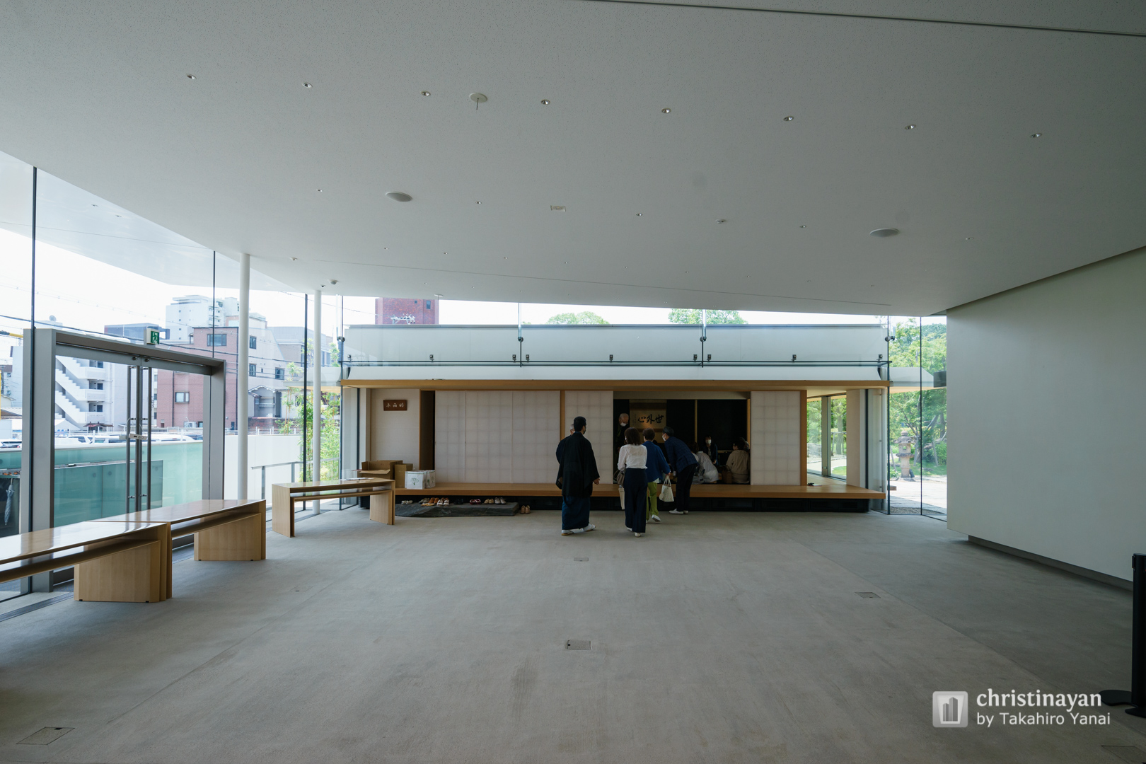 Indoor view of Fujita Museum (藤田美術館)