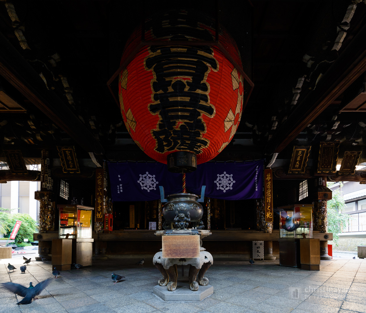 Me & Rokkakudo Temple (六角堂)