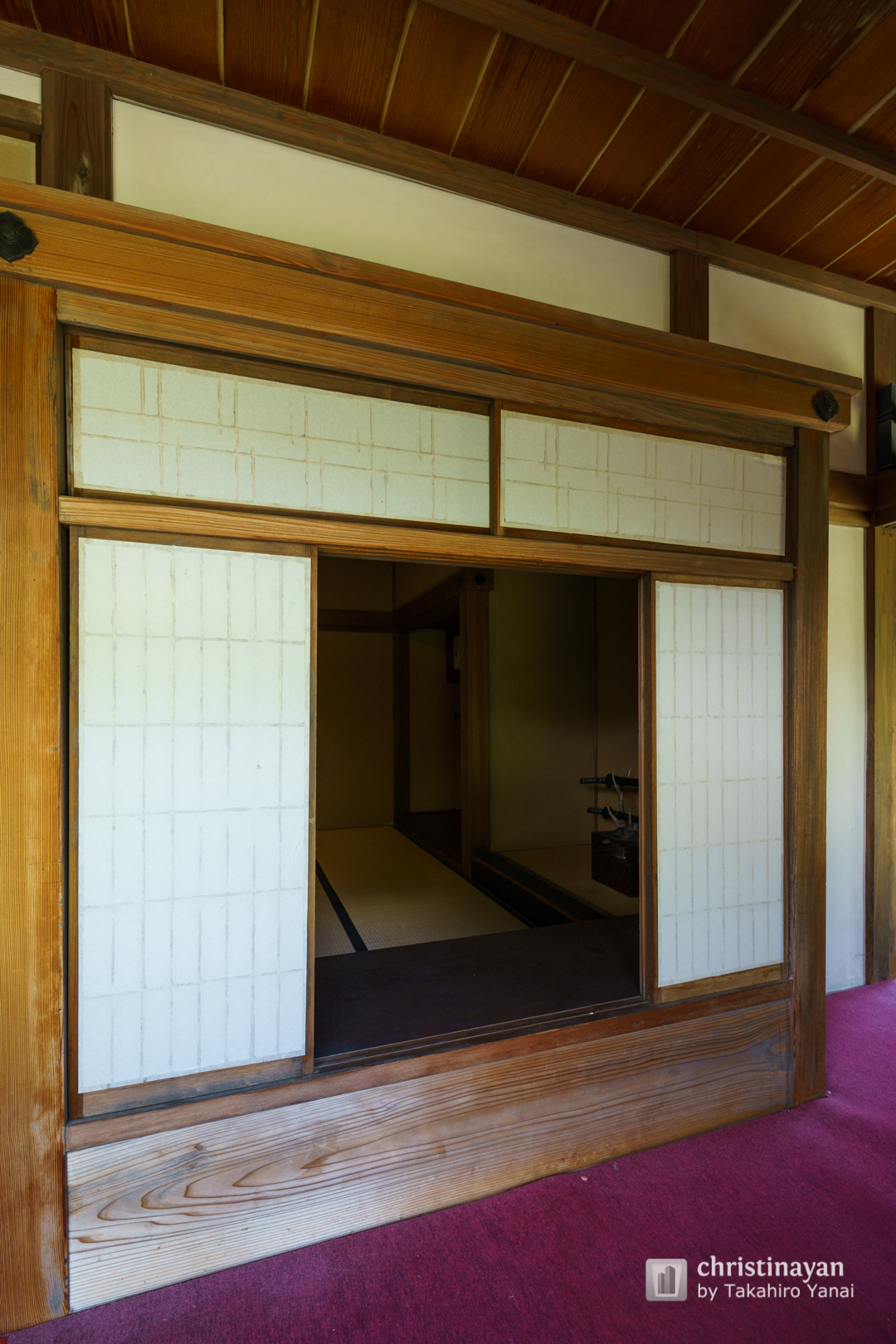 Indoor view of Aizu Bukeyashiki (会津武家屋敷)