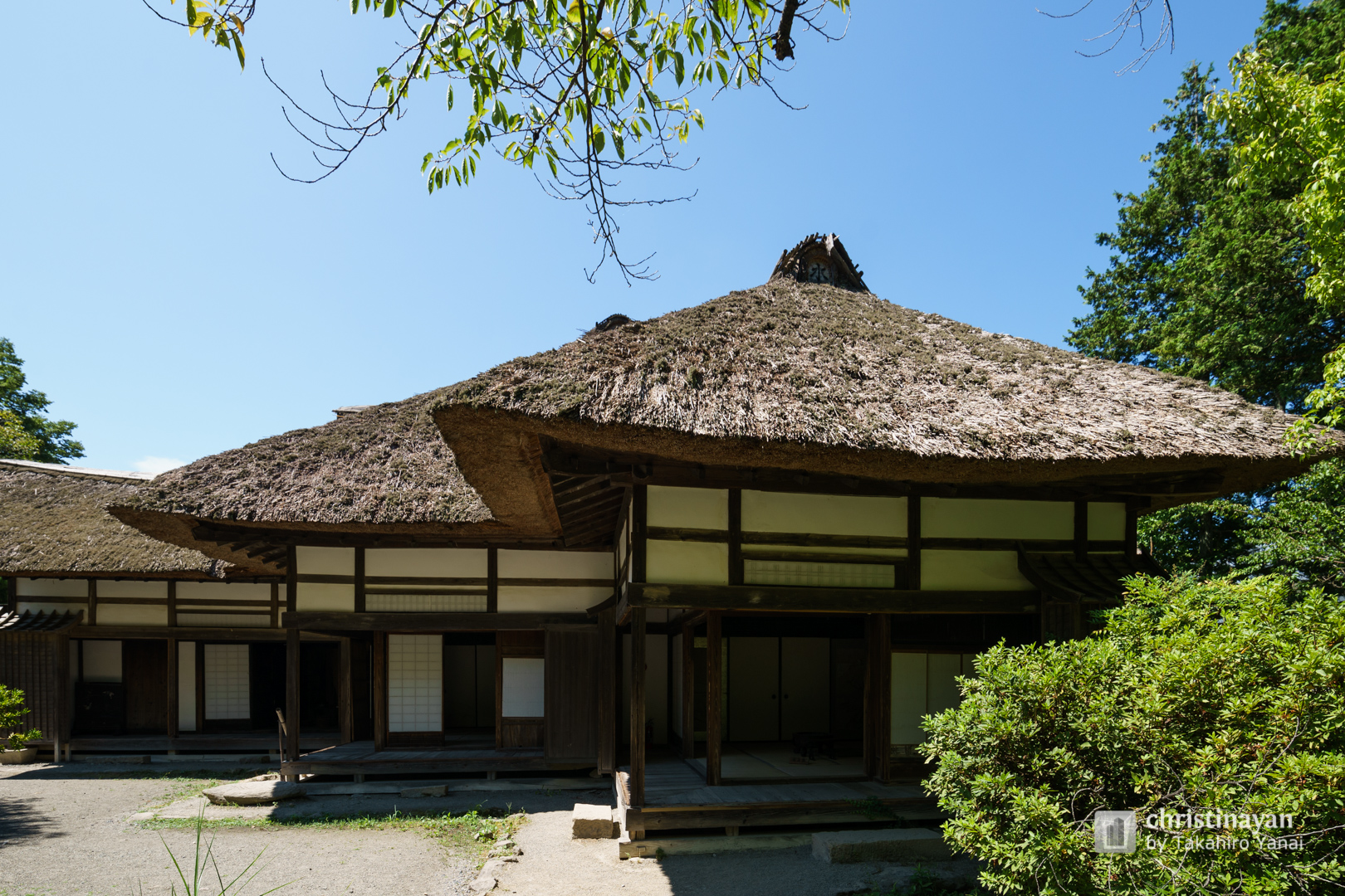 Exterior view of Aizu Bukeyashiki (会津武家屋敷)