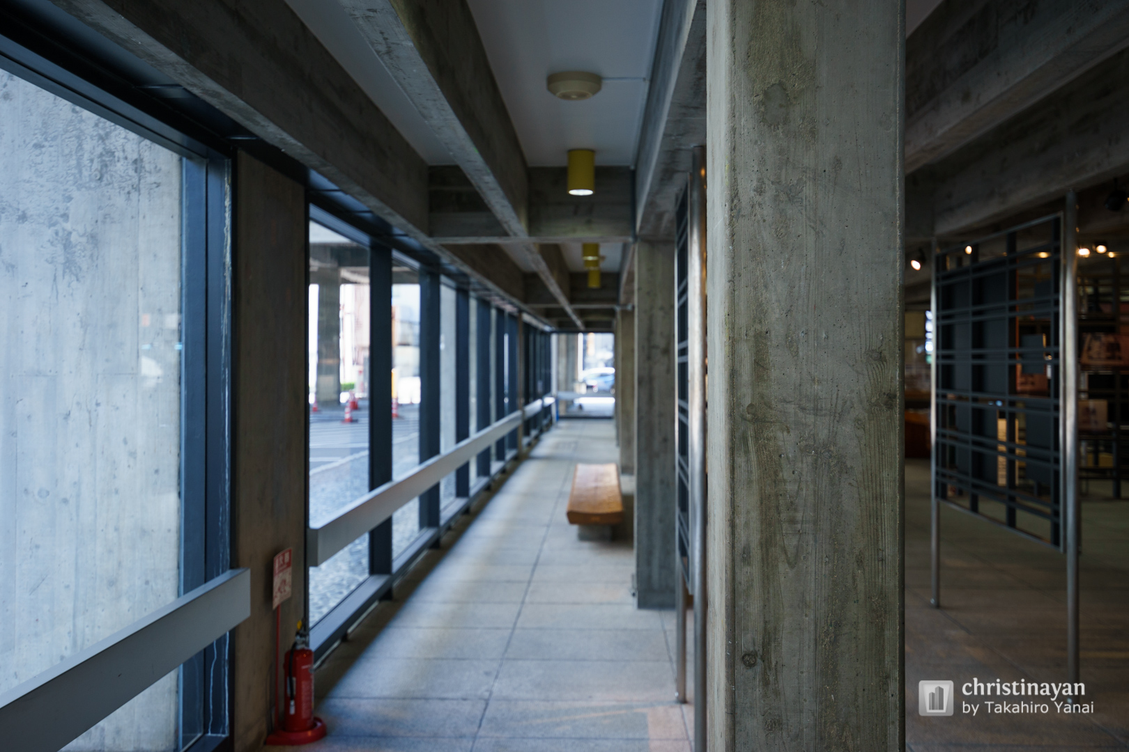 Indoor view of Kagawa Prefectural Government Office, East Building (香川県庁舎　東館)