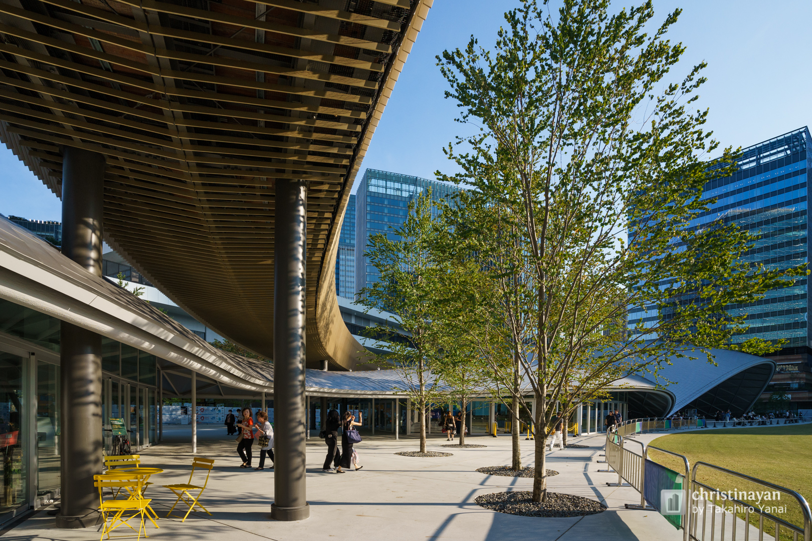 Exterior view of Grand Green Osaka, Large Roof (グラングリーン大阪　大屋根)
