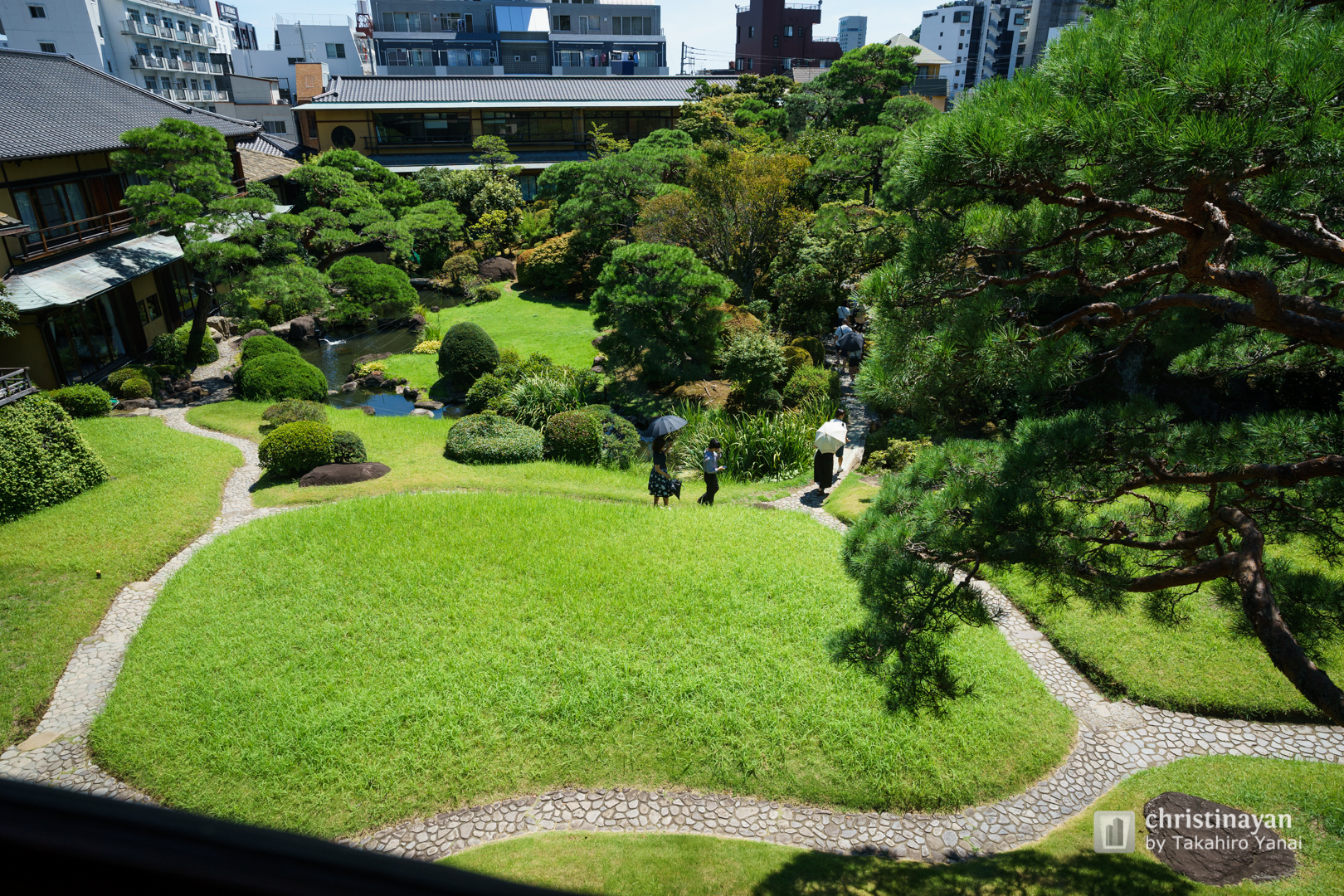 Exterior view of Kiunkaku (起雲閣)