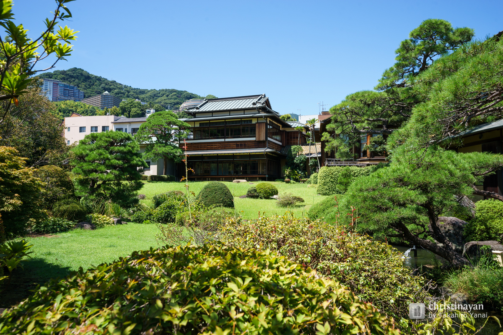 Exterior view of Kiunkaku (起雲閣)