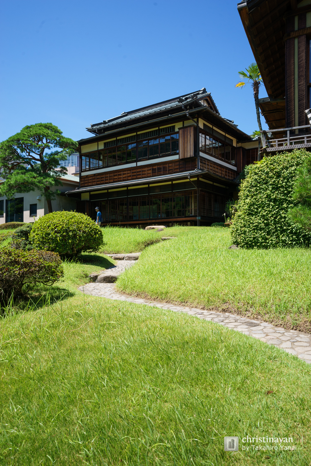 Exterior view of Kiunkaku (起雲閣)