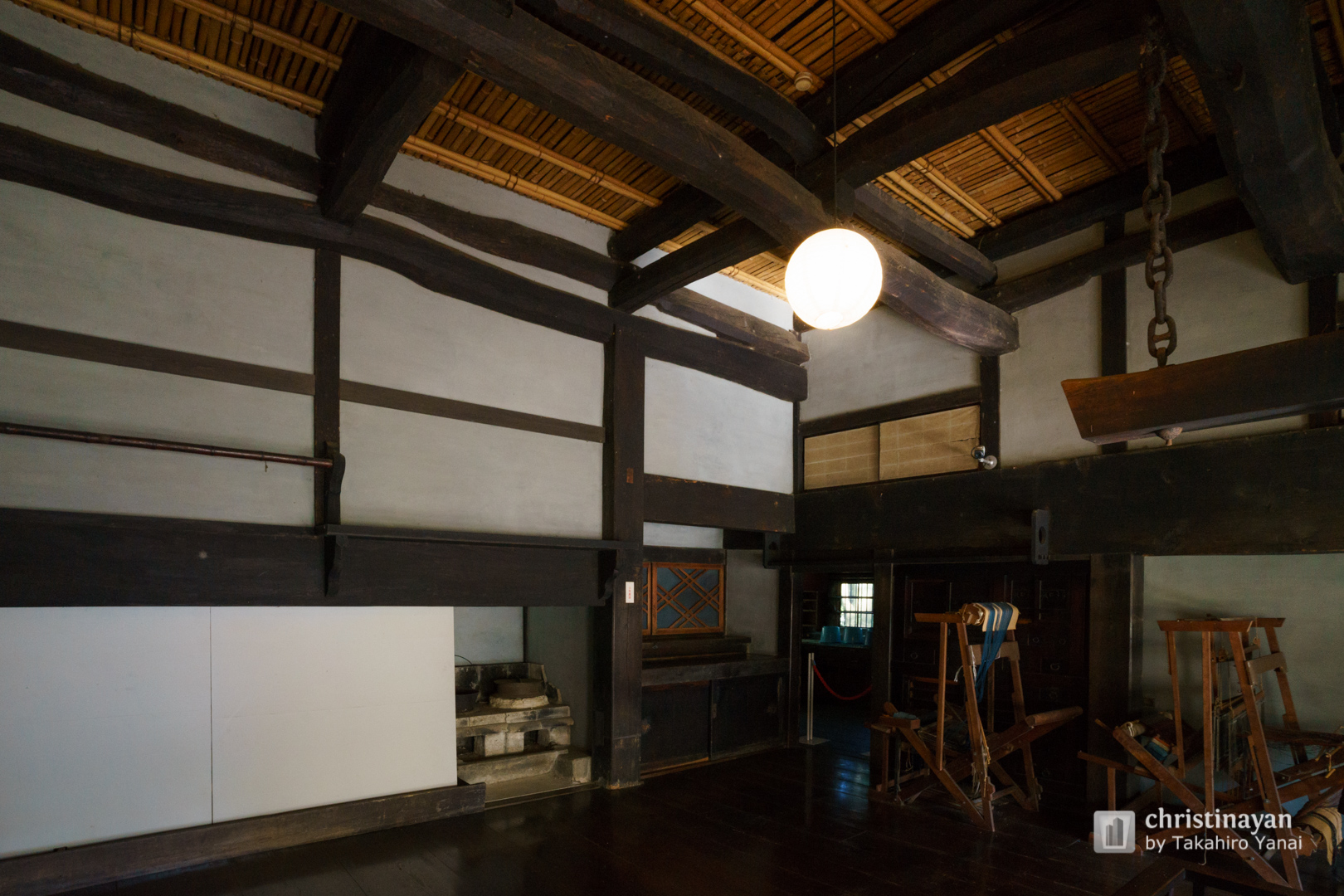 Indoor view of Shoji Hamada s House (旧濱田庄司邸)