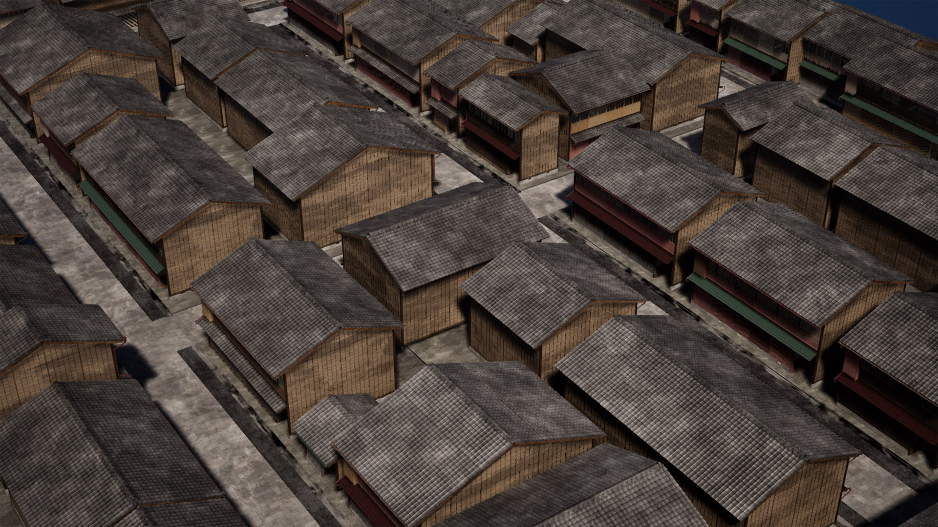 Procedural Machiya Townhouse (プロシージャル町家通り)
