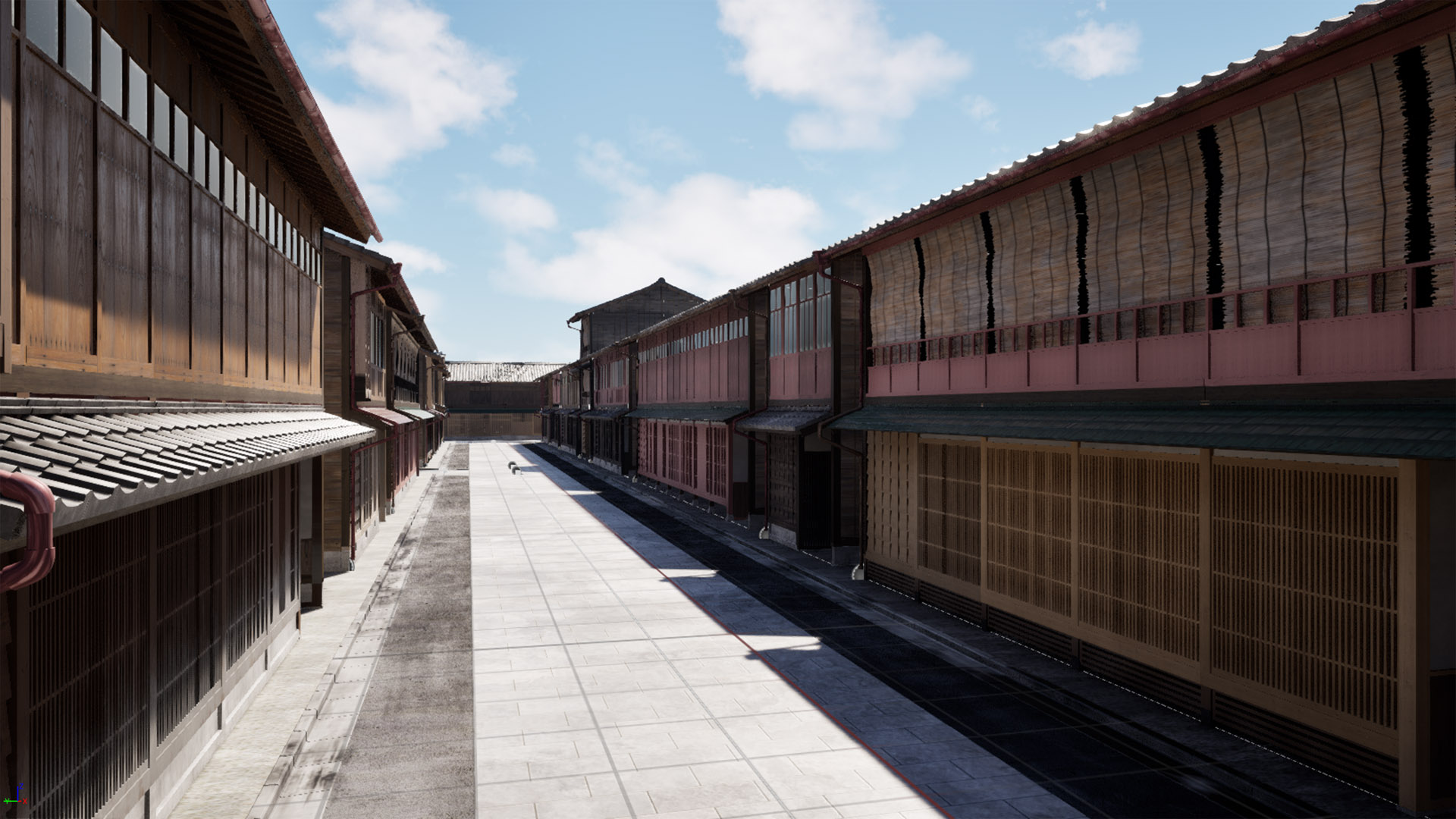Procedural Machiya Townhouse (プロシージャル町家通り)