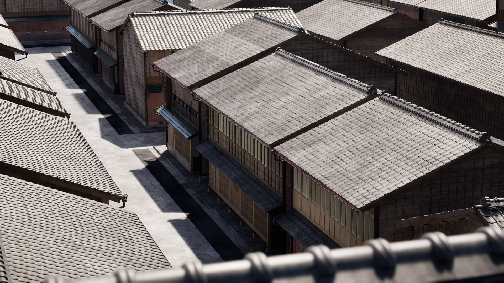 Procedural Machiya Townhouse (プロシージャル町家通り)