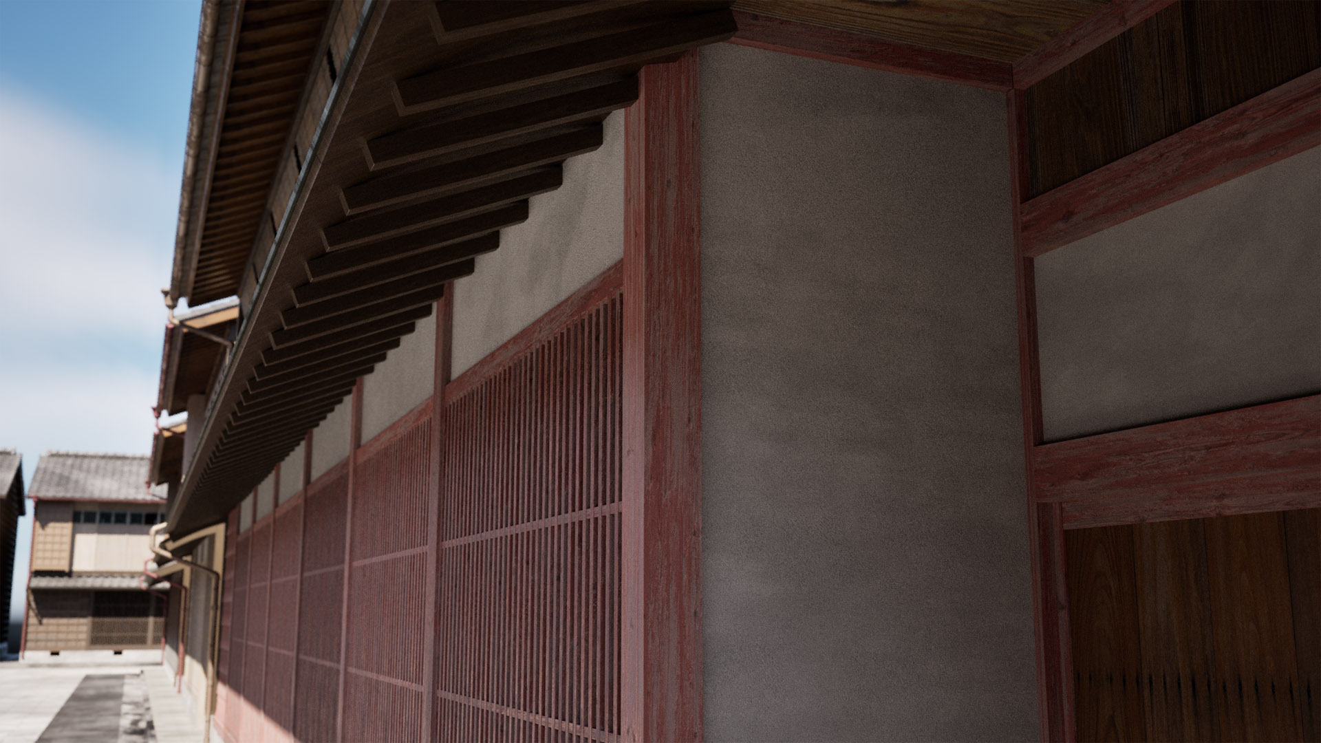 Procedural Machiya Townhouse (プロシージャル町家通り)