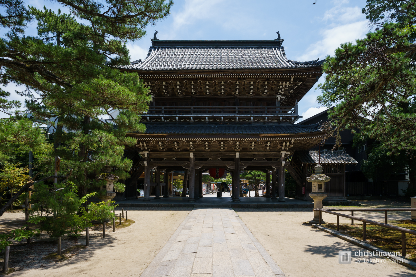 Exterior view of Chionji Temple (智恩寺)