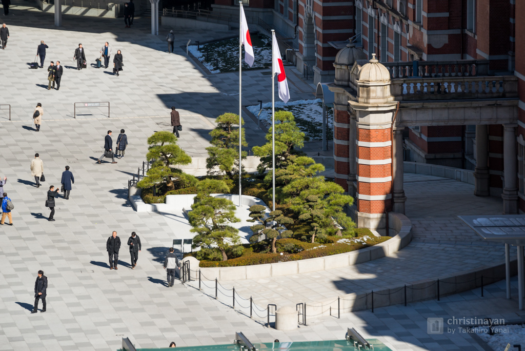 Marunouchi Exit Plaza of Tokyo Station (東京駅)