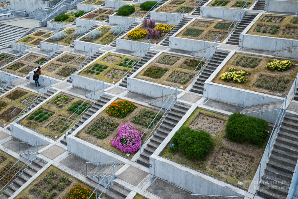 Detail of Awaji Yumebutai (淡路夢舞台)