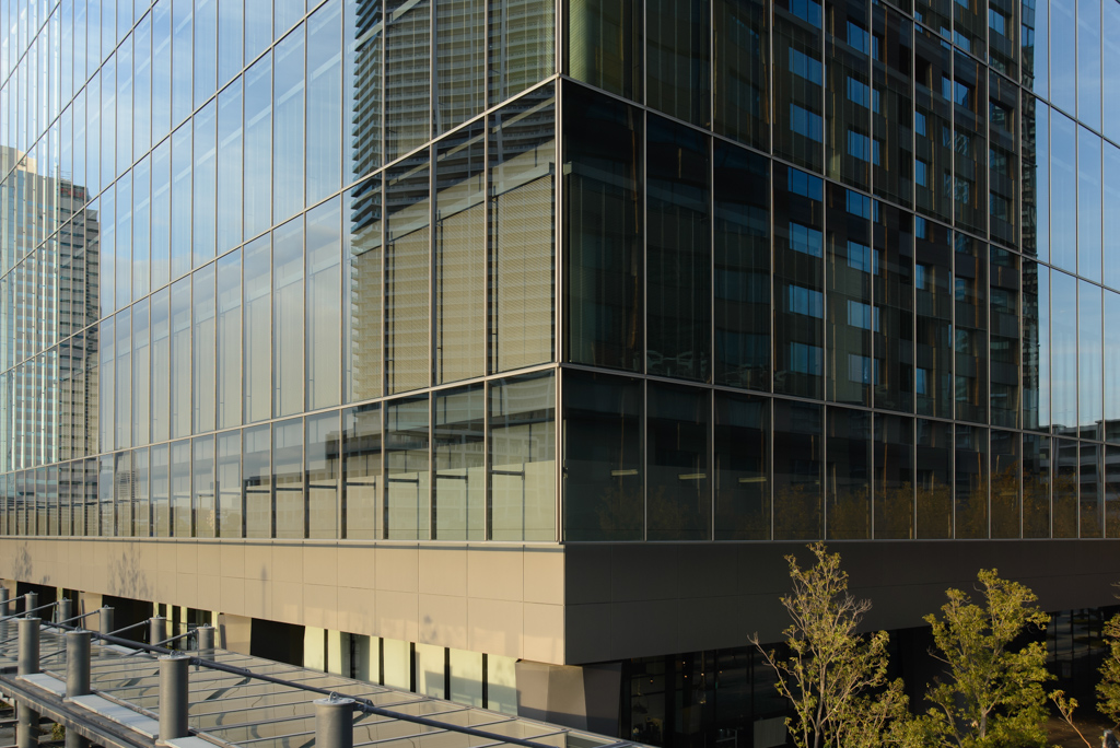 Exterior view of Toyosu Cubic Garden (豊洲キュービックガーデン)
