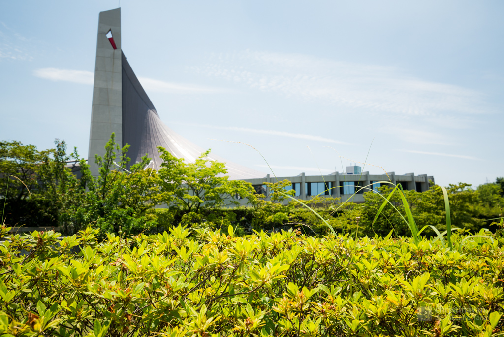 Exterior view of Yoyogi National Gymnasium 2 (国立代々木競技場　第二体育館)