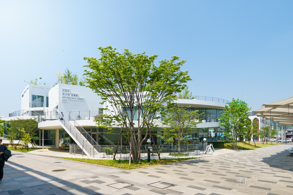 Full view of Art Museum & Library, Ota (太田市美術館・図書館)