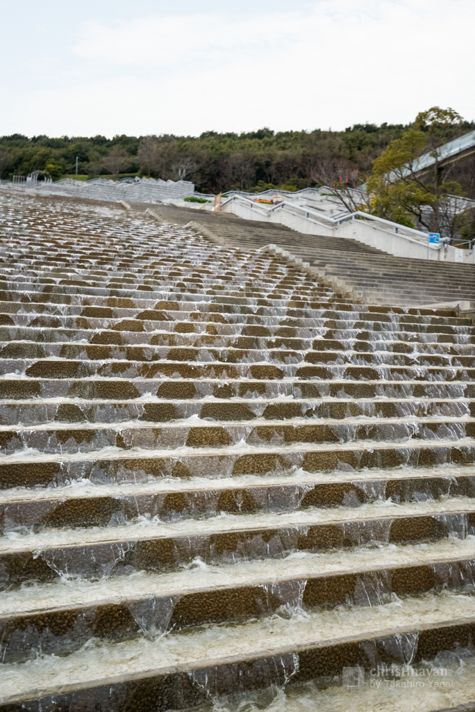 General view of the garden of Awaji Yumebutai (淡路夢舞台)