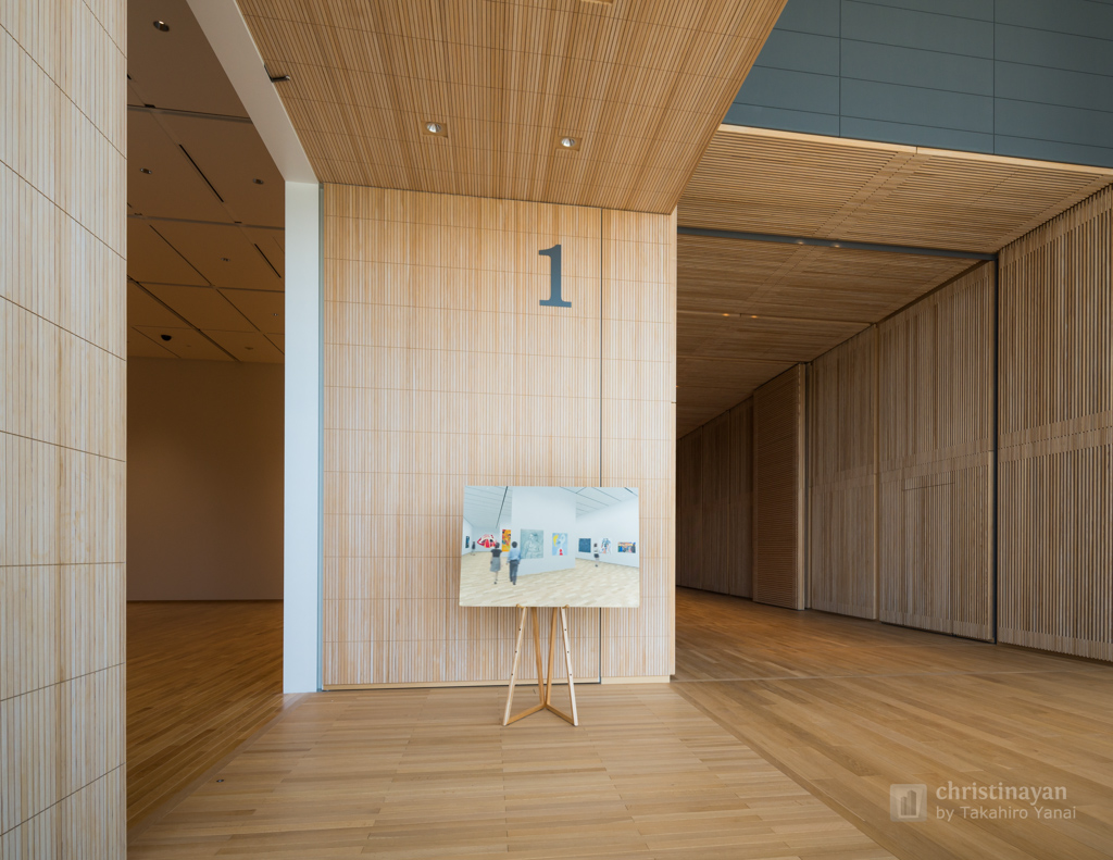 Space 1 in Toyama Prefectural Museum of Art & Design (富山県美術館)