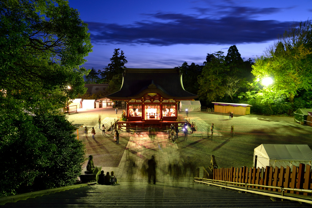 Tsuruoka-hachiman-gu Shrine (鶴岡八幡宮)