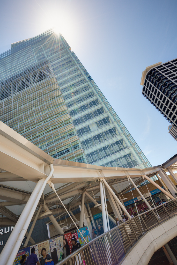 Upward of Abeno Harukas (あべのハルカス)