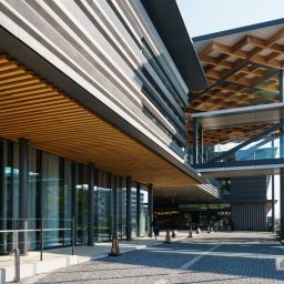 Exterior view of Nara Prefectural Convention Center (奈良県コンベンションセンター)