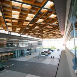 Exterior view of Nara Prefectural Convention Center (奈良県コンベンションセンター)