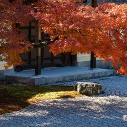 Exterior view of Tohjiin Temple (等持院)