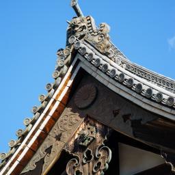 Exterior view of Ninnaji Temple, Kannondo (仁和寺　観音堂)