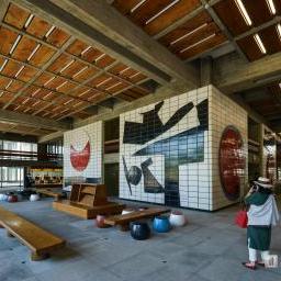 Indoor view of Kagawa Prefectural Government Office, East Building (香川県庁舎　東館)