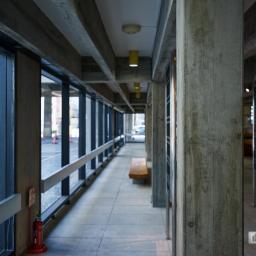 Indoor view of Kagawa Prefectural Government Office, East Building (香川県庁舎　東館)