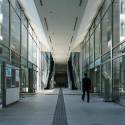 Indoor view of Kagawa Prefectural Government Office, East Building (香川県庁舎　東館)