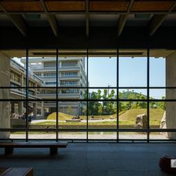 Indoor view of Kagawa Prefectural Government Office, East Building (香川県庁舎　東館)
