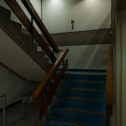 Indoor view of Kagawa Prefectural Government Office, East Building (香川県庁舎　東館)