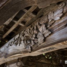 Indoor view of Aizu Sazaedo (会津さざえ堂)
