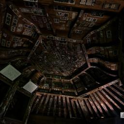 Indoor view of Aizu Sazaedo (会津さざえ堂)