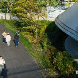Exterior view of Grand Green Osaka, Large Roof (グラングリーン大阪　大屋根)