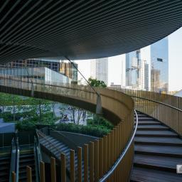 Exterior view of Grand Green Osaka, Gate Lantern (グラングリーン大阪　ゲートランタン)
