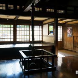 Indoor view of Shoji Hamada s House (旧濱田庄司邸)