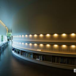 Interior view of Minakata Kumagusu Museum (南方熊楠記念館)