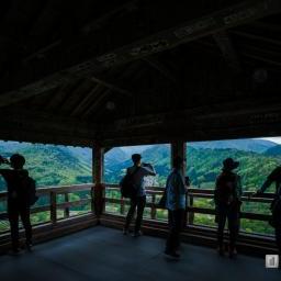 Exterior view of Rissyakuji Temple (宝珠山　阿所川院　立石寺)