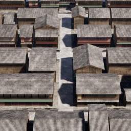 Procedural Machiya Townhouse (プロシージャル町家通り)