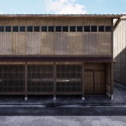 Procedural Machiya Townhouse (プロシージャル町家通り)