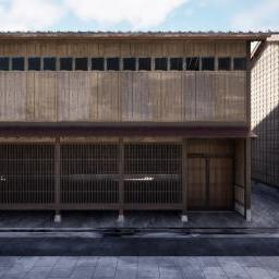 Procedural Machiya Townhouse (プロシージャル町家通り)