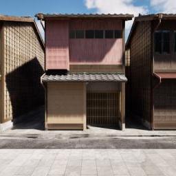 Procedural Machiya Townhouse (プロシージャル町家通り)